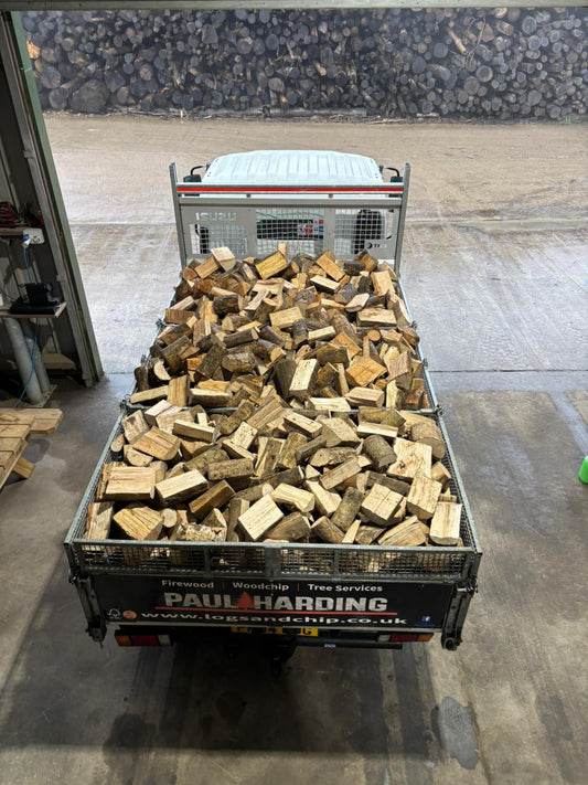 3 bays of logs delivered to property